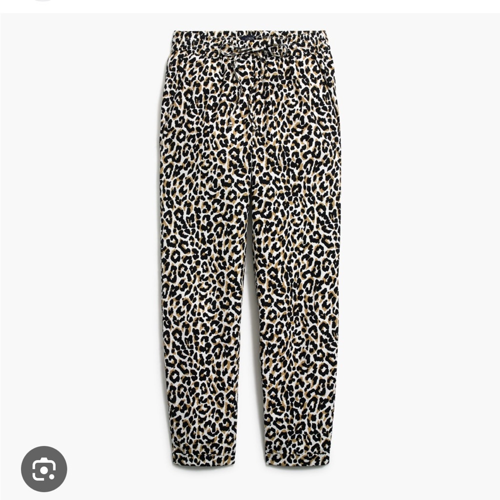 J. Crew cheetah print pants